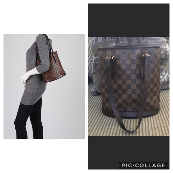 ~SOLD on eBay~ Louis Vuitton Marais Petit Bucket - Picture 5 of 8